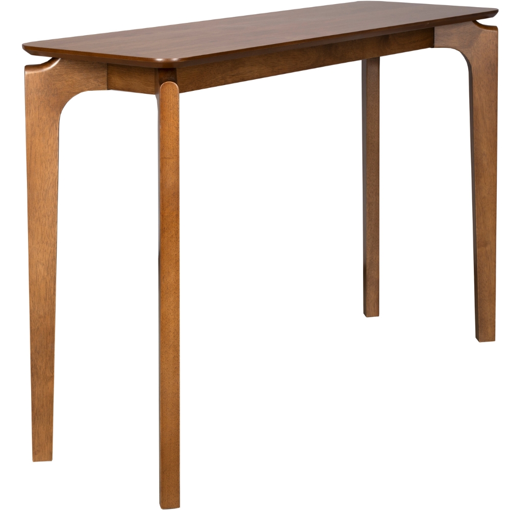 Dutchbone Hnědý dřevěný toaletní stolek SAVONE 120 x 40 cm Dutchbone