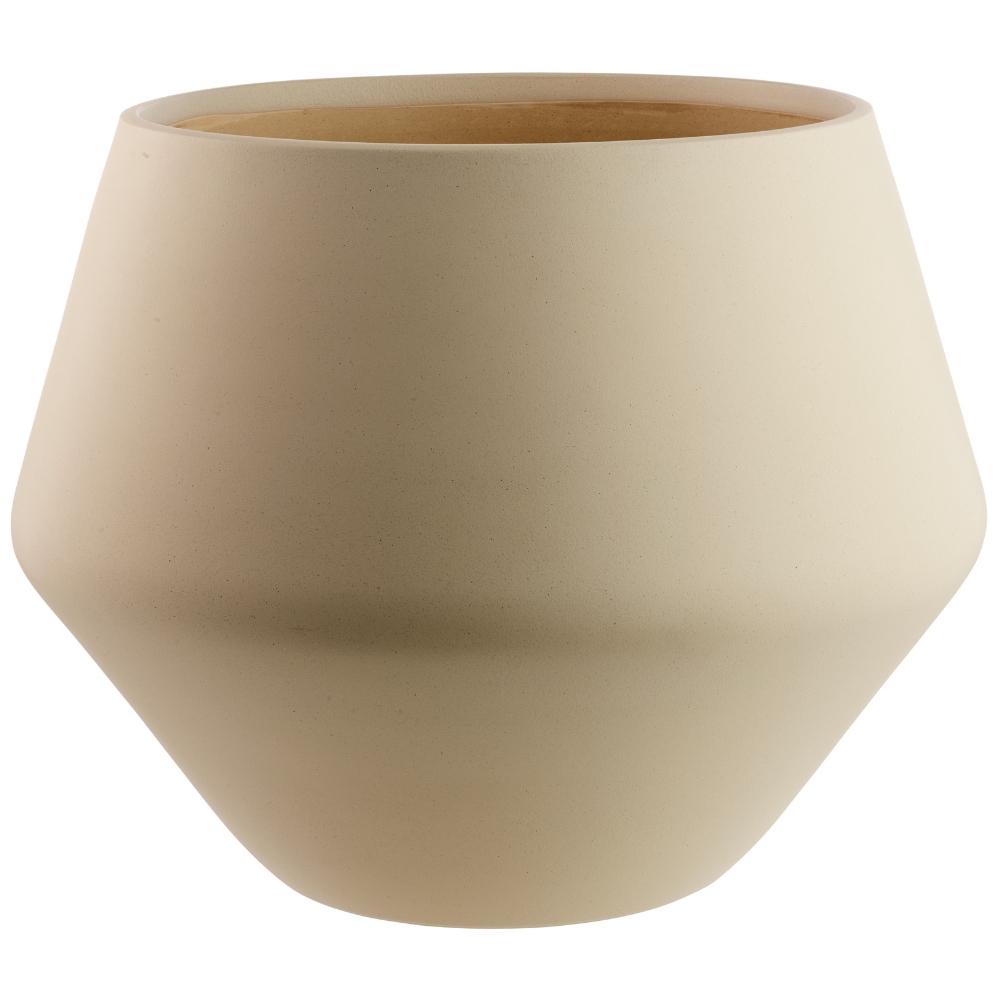 Bolia Béžový kameninový květináč Grove Ø 48 cm Bolia