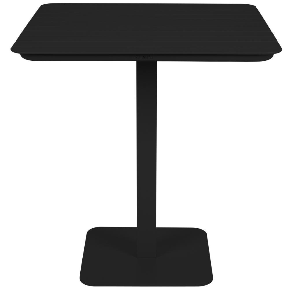 Zuiver Černý kovový zahradní bistro stůl VONDEL 71 x 71 cm Zuiver