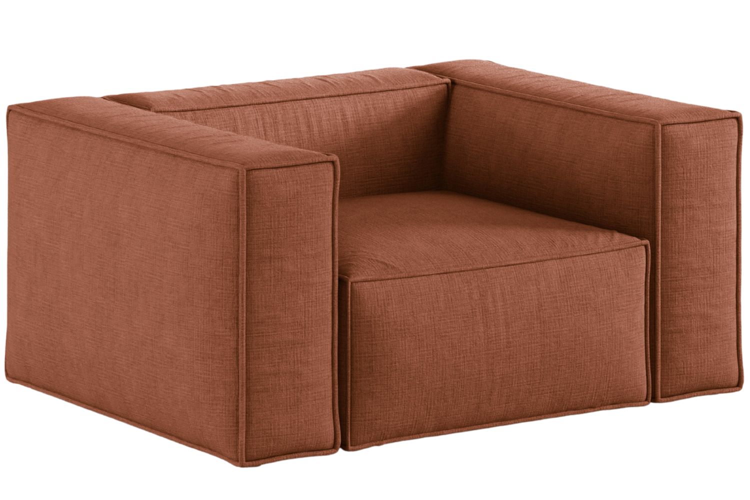 Cosmopolitan Design Terakotově oranžové křeslo Aveiro Cosmopolitan Design