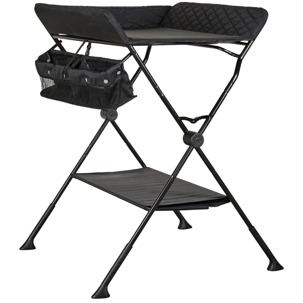 Quax Černý skládací přebalovací pult Foldable 76 x 69 cm Quax