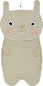 Kr&eacute;mov&yacute; l&aacute;tkov&yacute; z&aacute;věsn&yacute; organiz&eacute;r 40x1x82 cm Darling Rabbit &ndash; OYOY Mini OYOY MINI