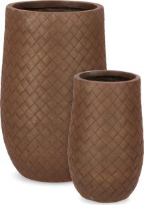 Květin&aacute;če v sadě 2 ks &oslash; 48 cm Rhombus &ndash; Bizzotto Bizzotto