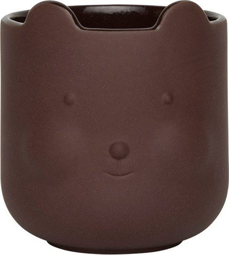 Ručně vyrobený obal na květináč z terakoty ø 9 cm Bear – OYOY Mini OYOY MINI