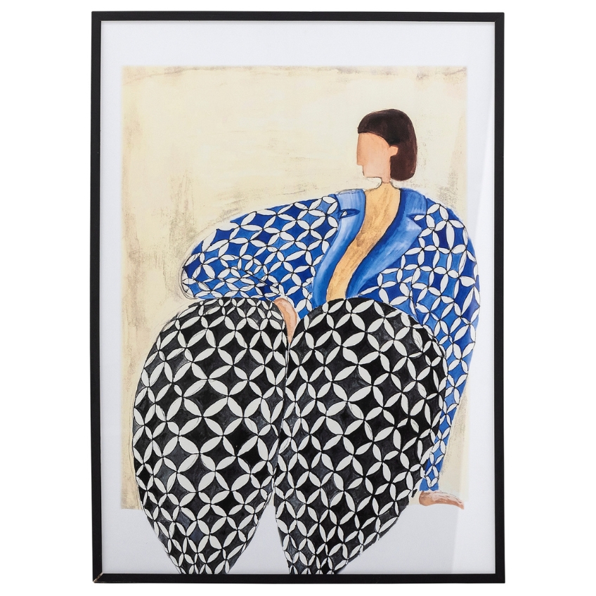 Bloomingville Obraz Vivianne 72 x 52 cm Bloomingville