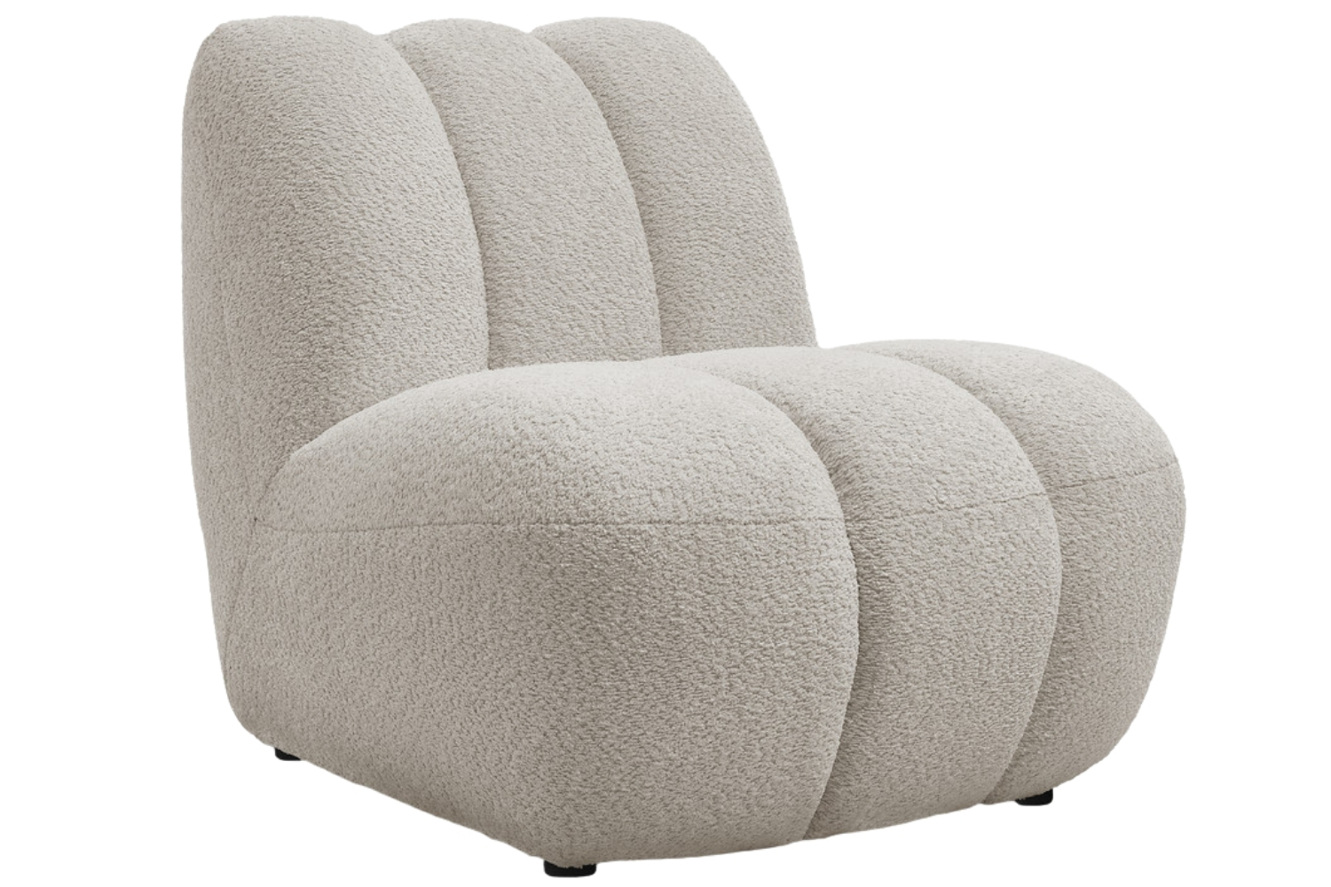 Bobochic Paris Béžové bouclé křeslo Janissaire Bobochic Paris