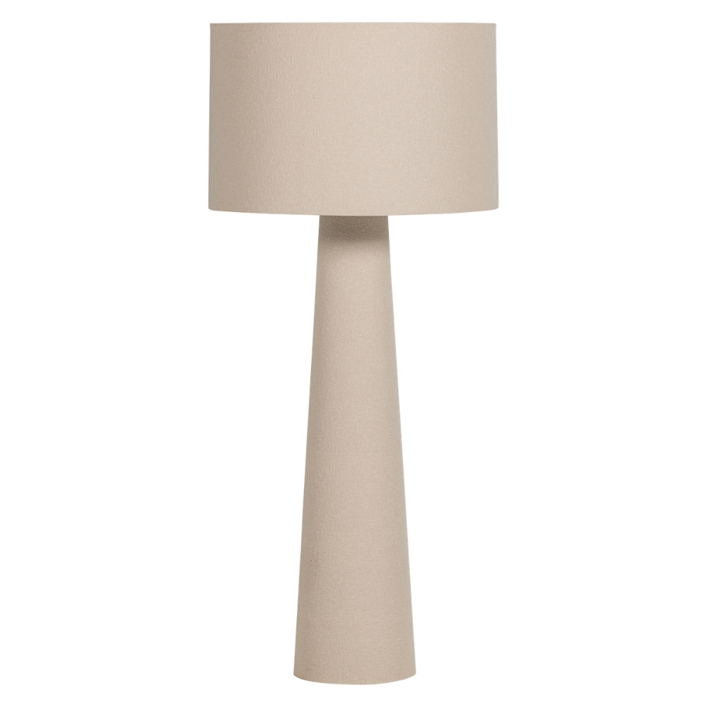 WOOOD Béžová bouclé stojací lampa Loft 160 cm WOOOD
