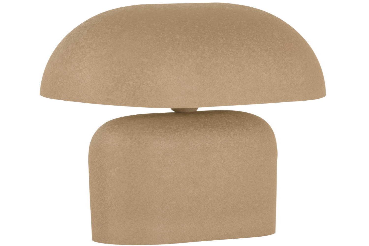WOOOD Světle hnědá kovová stolní lampa Tilo WOOOD