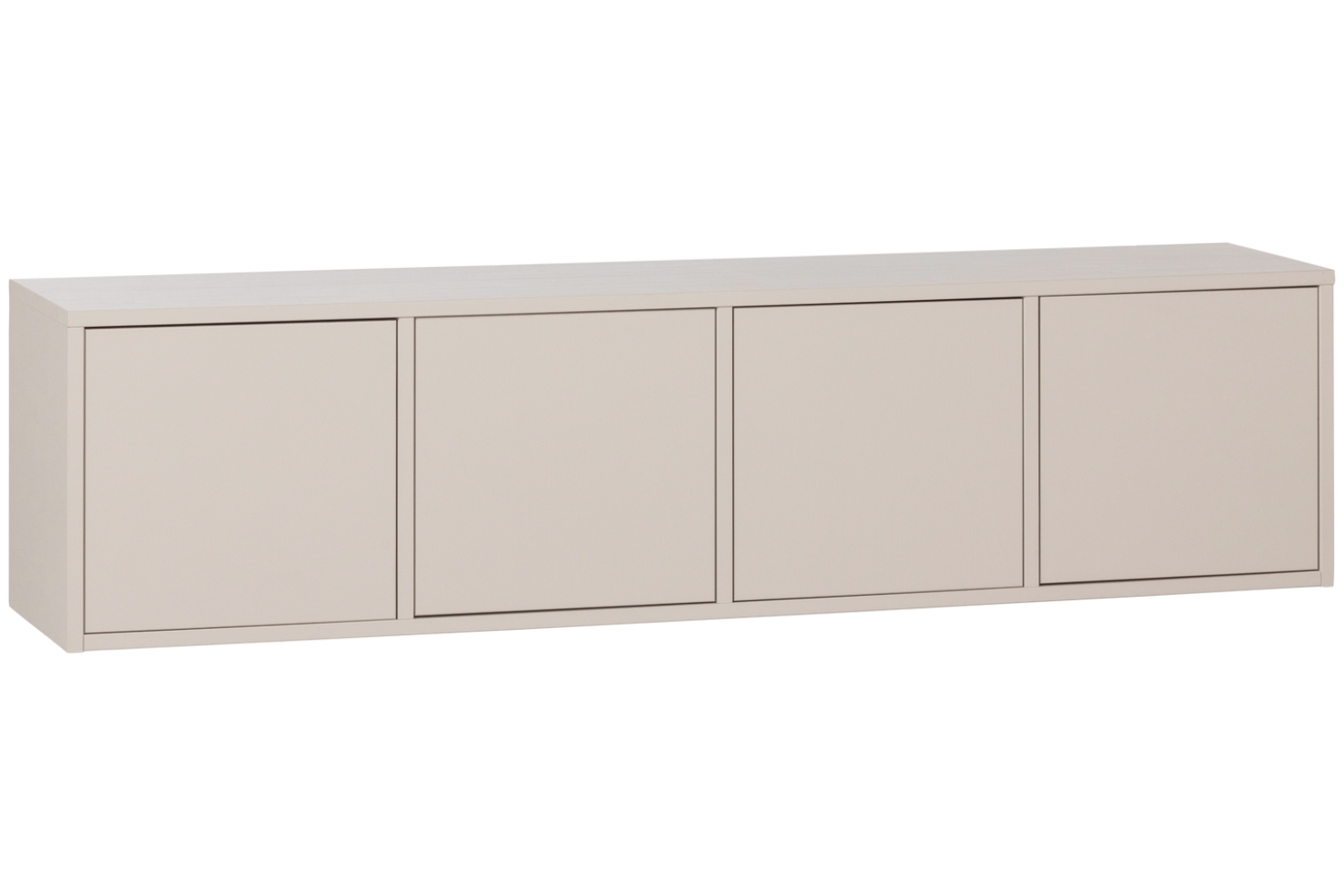 WOOOD Béžový dřevěný TV stolek Merel 200 x 39 cm WOOOD