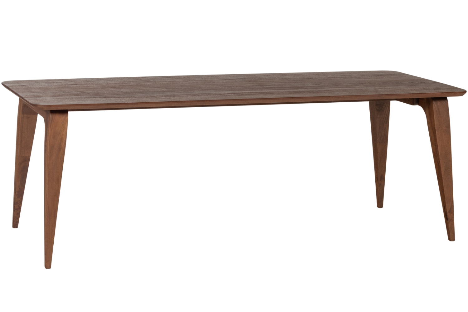 WOOOD Hnědý dřevěný jídelní stůl Rubo 220 x 95 cm WOOOD