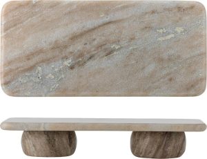 Mramorov&yacute; dekoračn&iacute; t&aacute;c 18x38 cm Fatin &ndash; Bloomingville Bloomingville