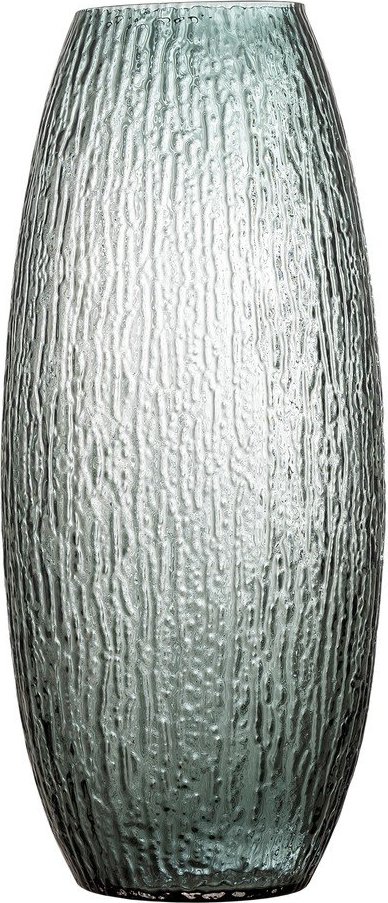 Šedá skleněná ručně vyrobená váza (výška 50 cm) Brock – Bloomingville Bloomingville