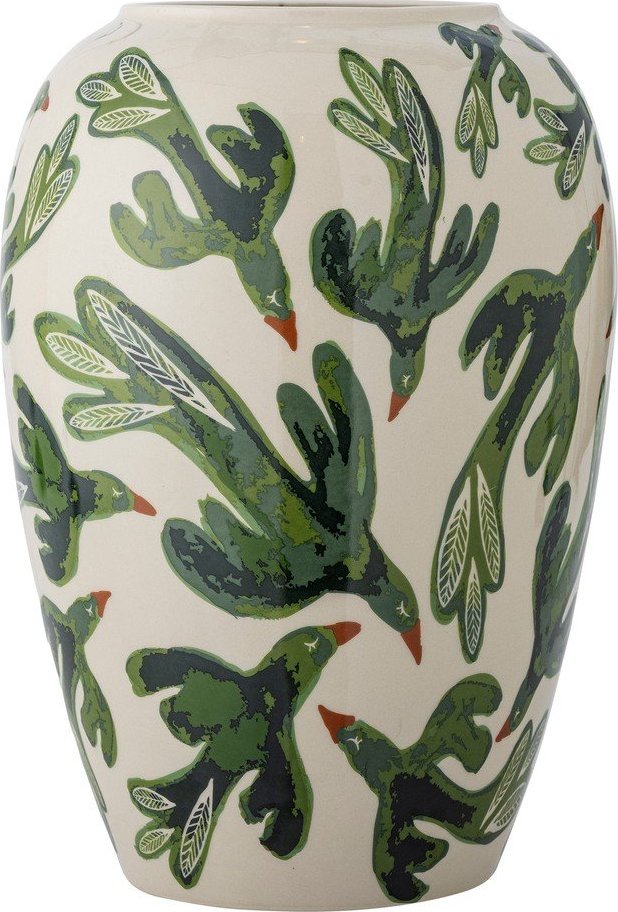 Váza z kameniny (výška 33 cm) Birdliva – Bloomingville Bloomingville