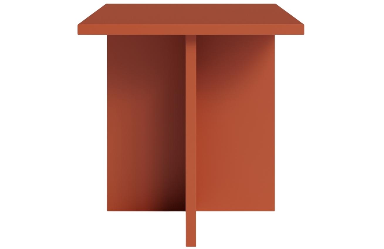 MOJO Červený odkládací stolek MINIMAL 40 x 40 cm MOJO