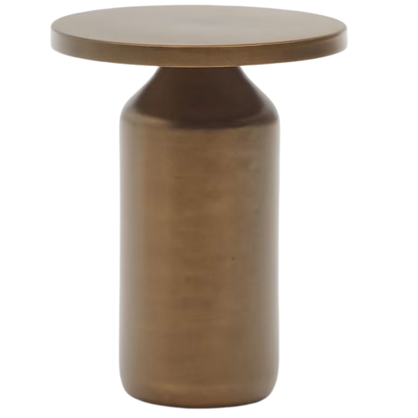 Kave Home Měděný kovový odkládací stolek Malya 41 cm Kave Home