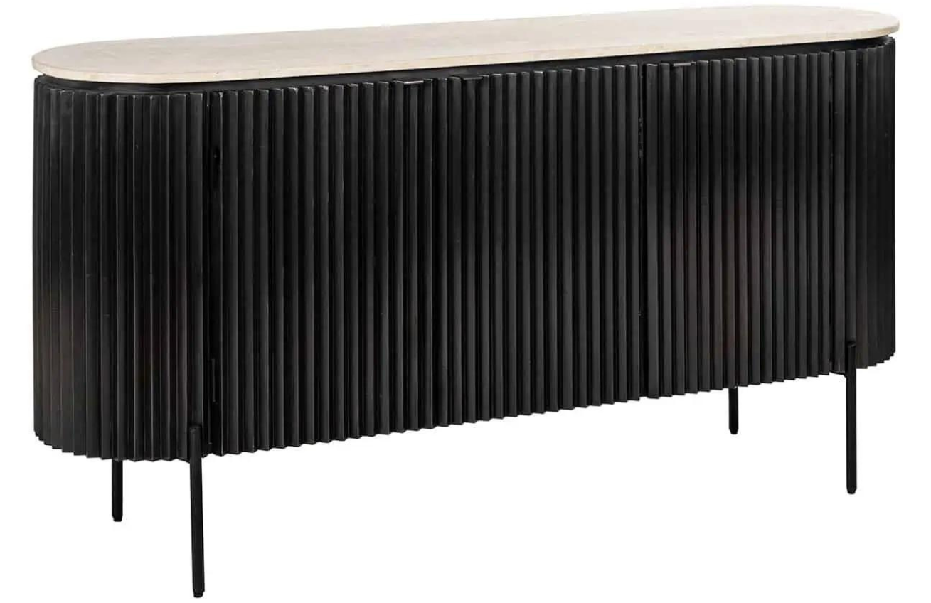 Richmond Kovová komoda Hampton 161 x 41 cm Richmond