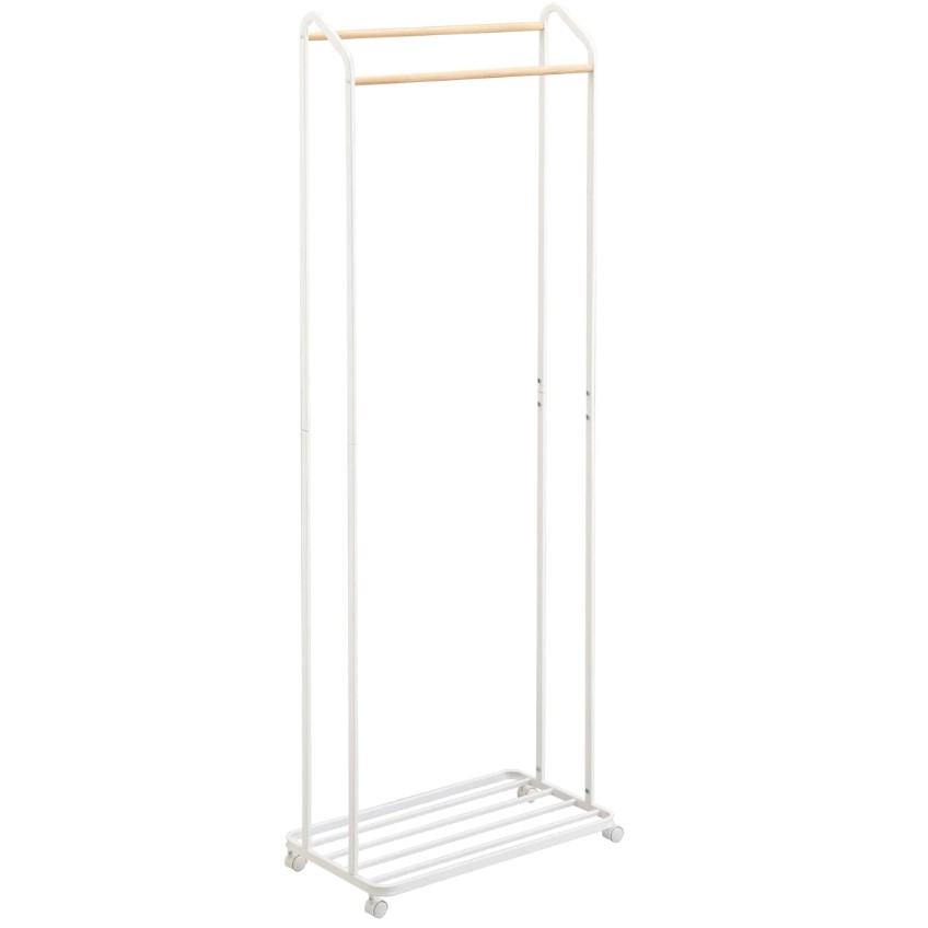 Bílý kovový věšák Yamazaki Tower 173 cm YAMAZAKI