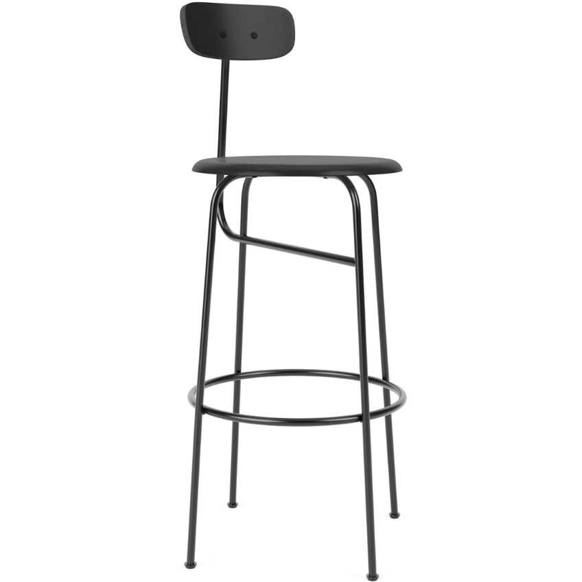 Audo CPH Černá dřevěná barová židle AUDO AFTEROOM 74 cm Audo CPH