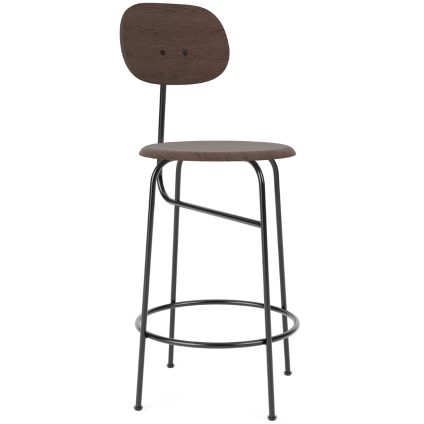 Audo CPH Hnědá dubová barová židle AUDO AFTEROOM 64 cm Audo CPH
