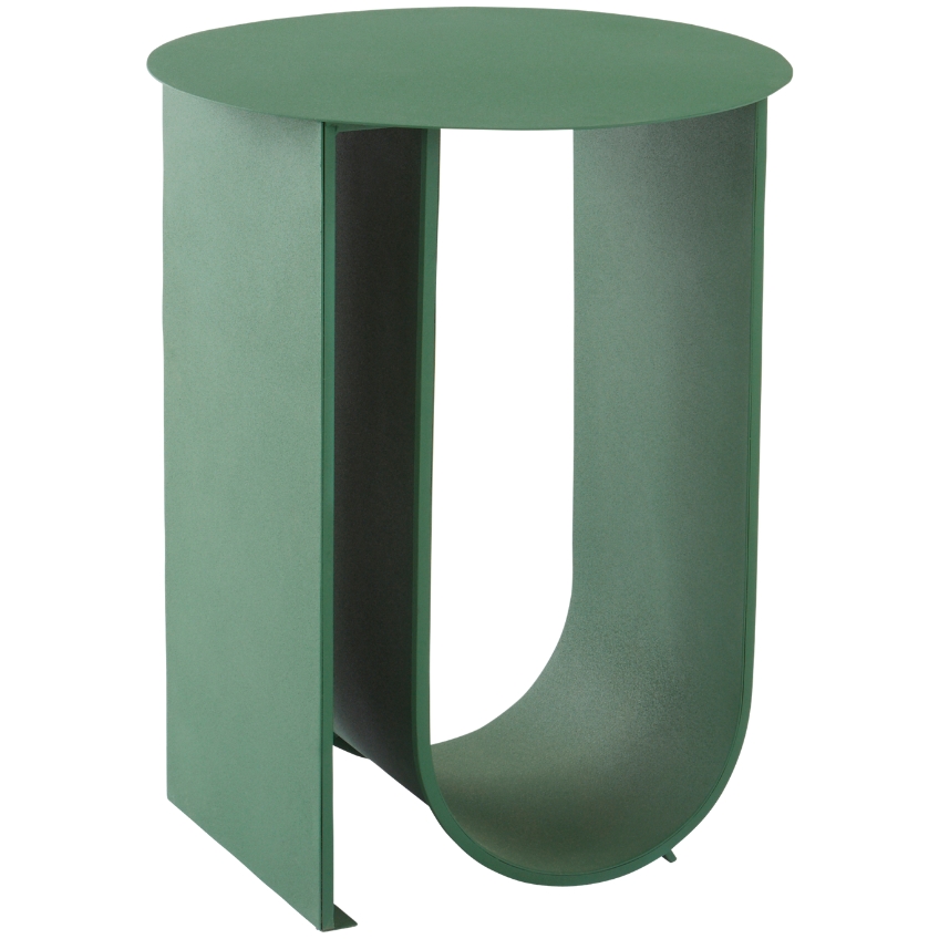 Jotex Zelený kovový odkládací stolek LOSTALLO 41 cm Jotex