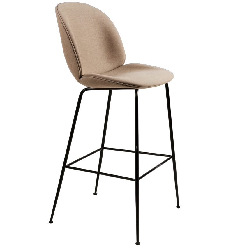 GUBI Světle hnědá barová židle Beetle 75 cm GUBI