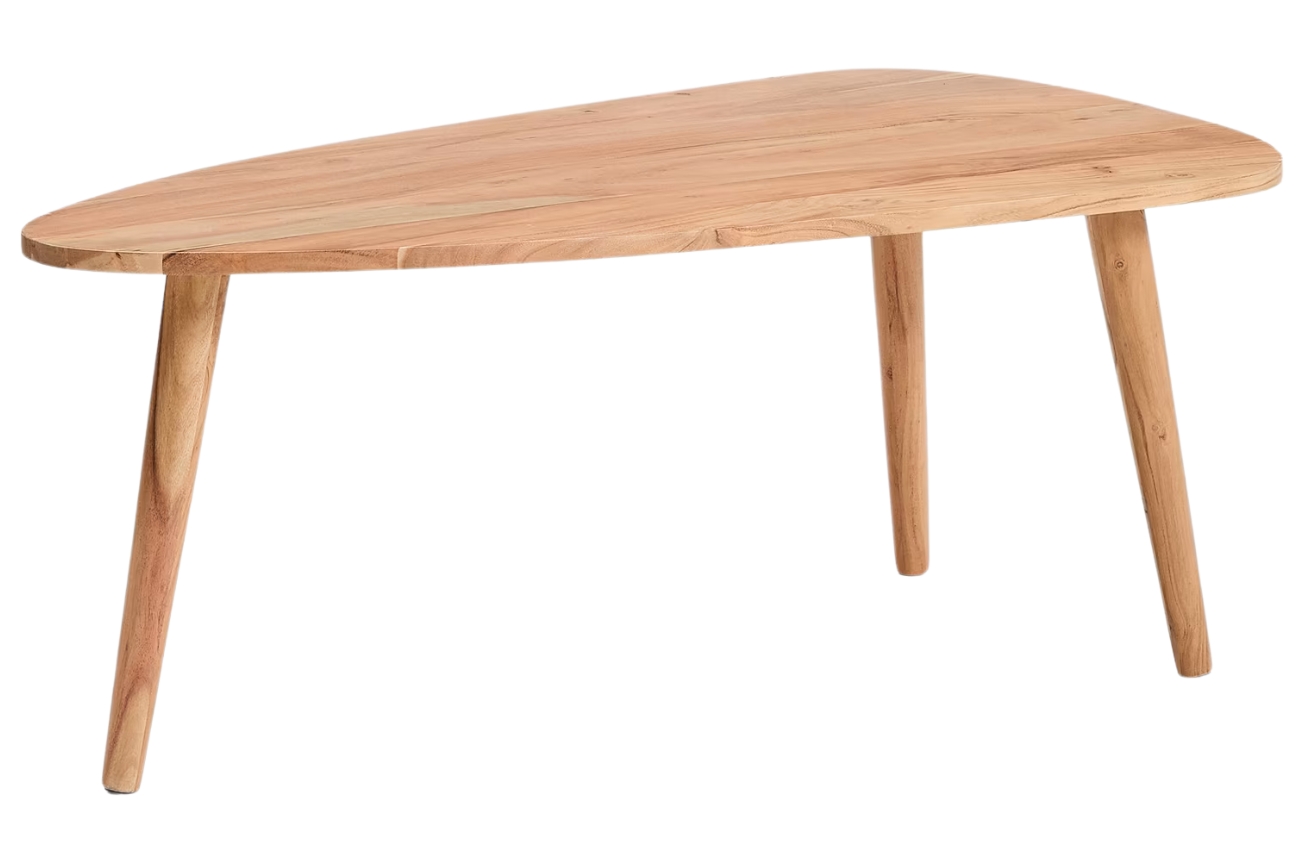 Kave Home Dřevěný konferenční stolek Duvani 111 x 60 cm Kave Home