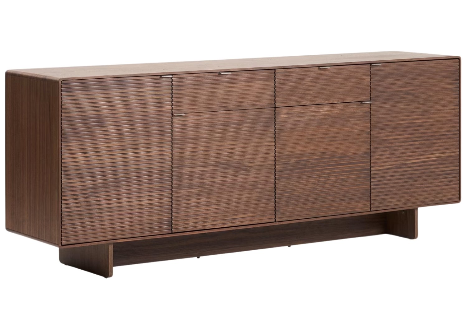 Kave Home Ořechová komoda Norlen 195 x 45 cm Kave Home