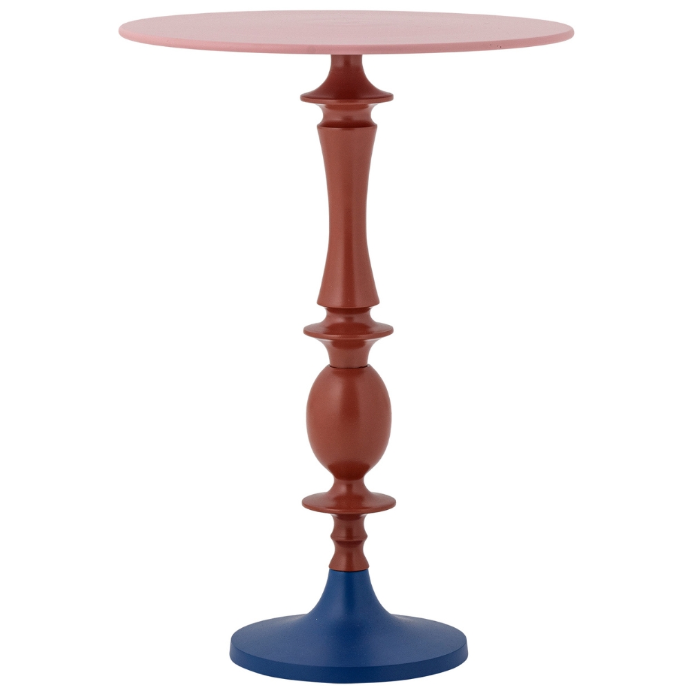 Bloomingville Barevný kovový odkládací stolek Annan 38 cm Bloomingville