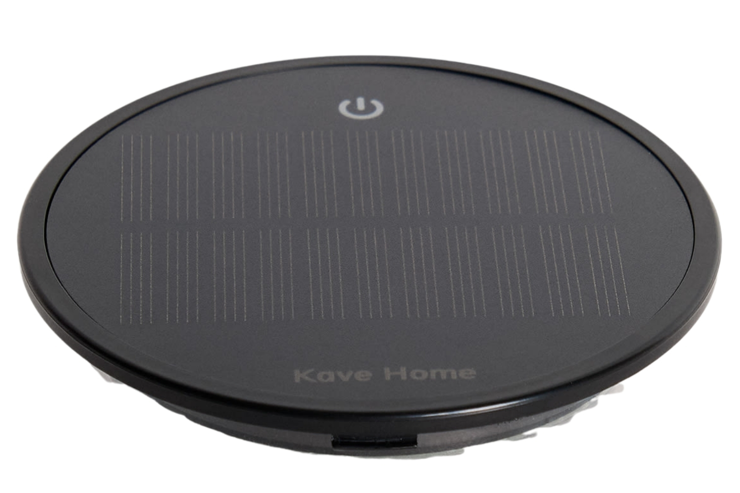 Kave Home Černý solární LED modul Sarlan Ø31 cm Kave Home