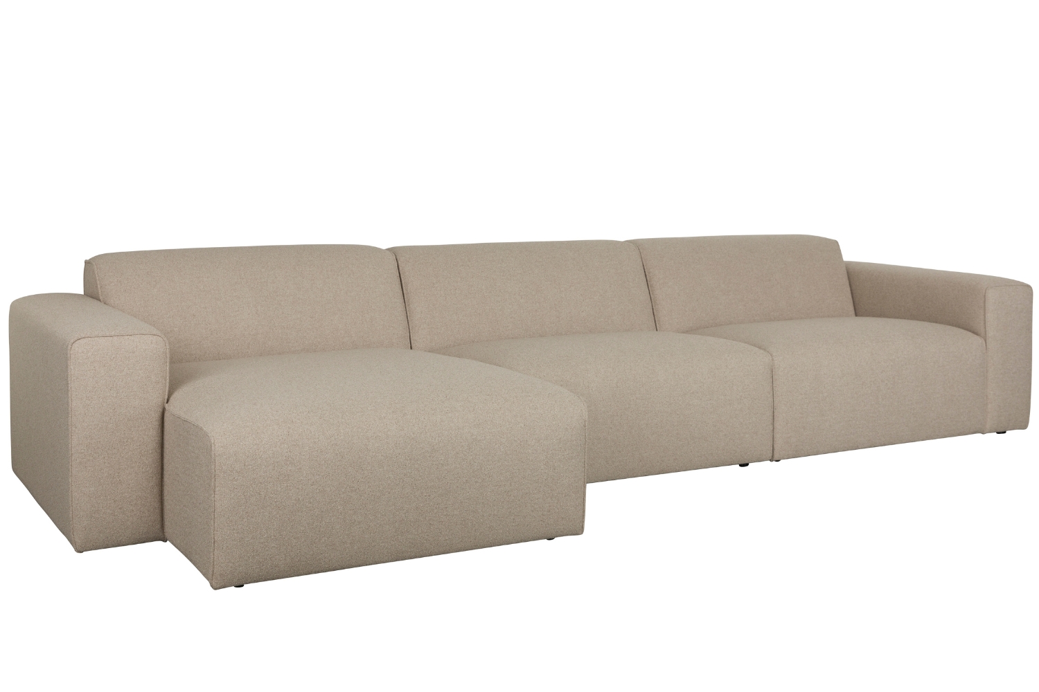 Zuiver Béžová rohová pohovka MILKA 350 cm