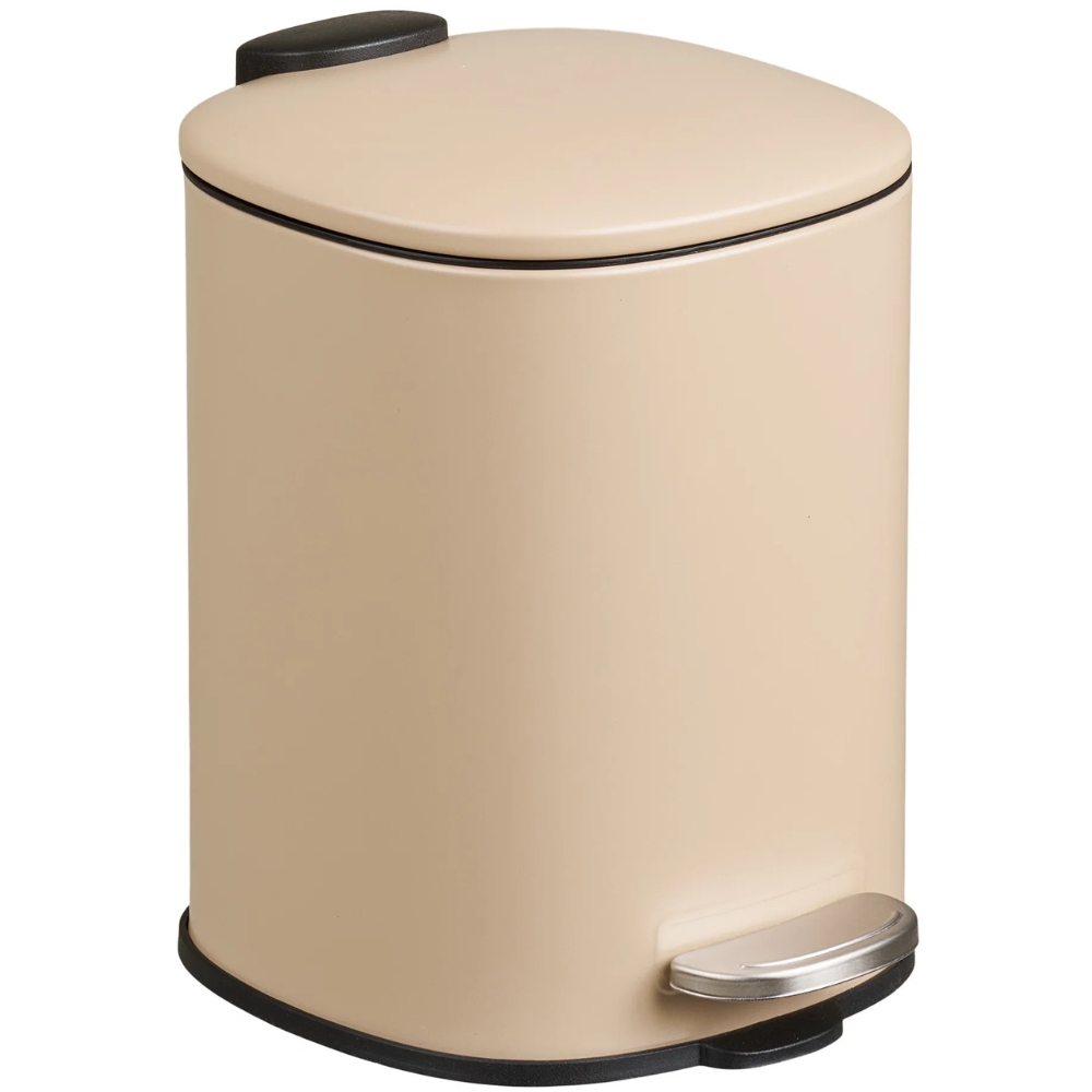 Nordic Living Béžový kovový odpadkový koš Doli 3 l Nordic Living