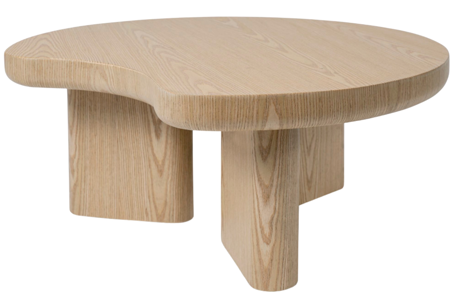 Somcasa Dubový konferenční stolek Jerome 80 x 65 cm Somcasa