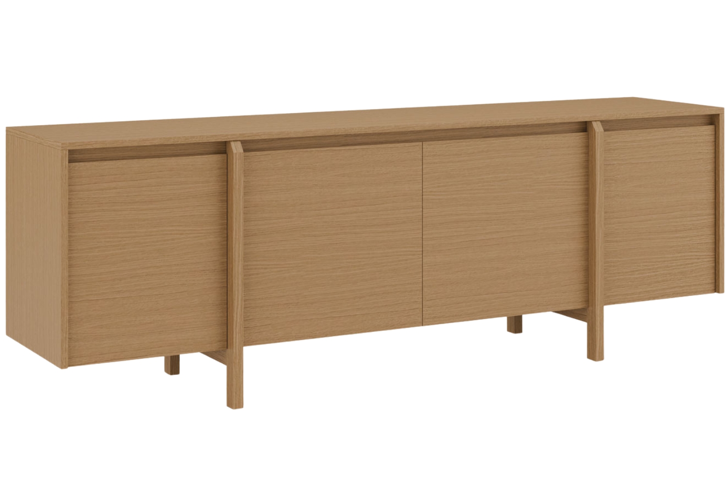 Somcasa Dubový TV stolek Pacific 180 x 43 cm Somcasa