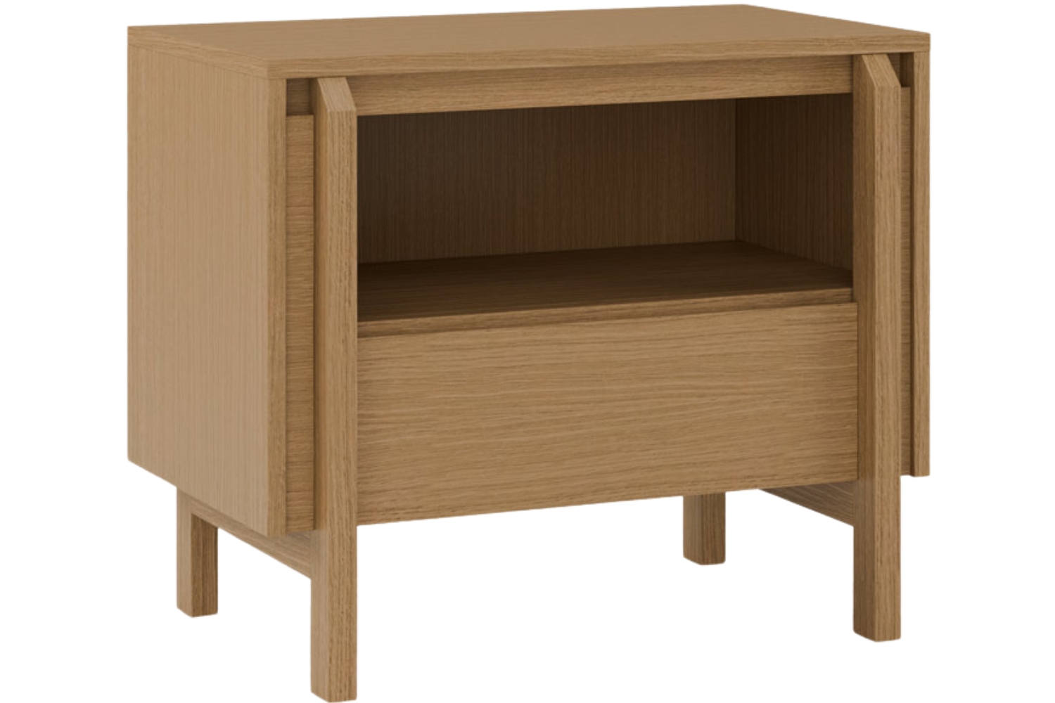 Somcasa Dubový noční stolek Pacific 48 x 60 cm Somcasa