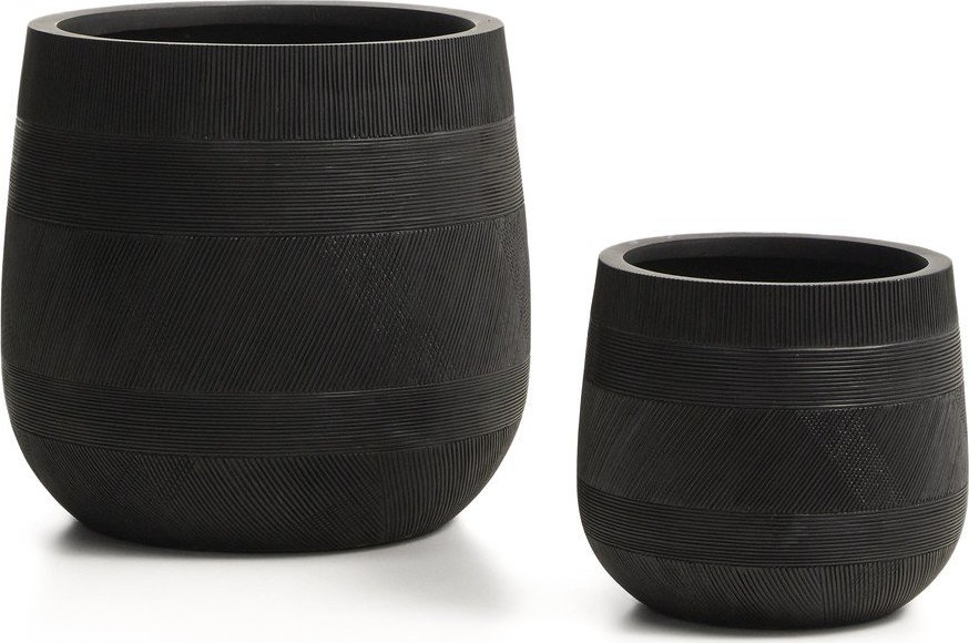 Betonové obaly na květináče v sadě 2 ks ø 50 cm Tival – Kave Home Kave Home