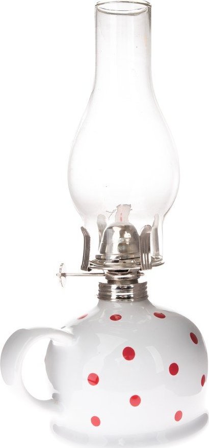 Keramická petrolejová lampa (výška 28 cm) – Dakls Dakls