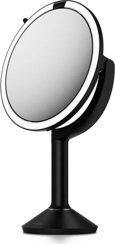 Kosmetické zrcadlo s osvětlením/zvětšovací (zvětšení 5x/zvětšení 10x) ø 20 cm Trio – simplehuman Simplehuman