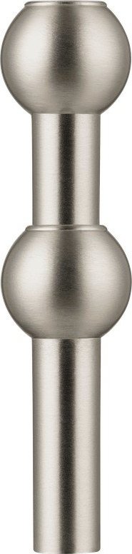 Kovová váza v matně stříbrné barvě (výška 10 cm) Nagel – STOFF Nagel Stoff Nagel