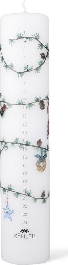 Svíčka s vánočním motivem Hammershøi Christmas – Kähler Design Kähler Design