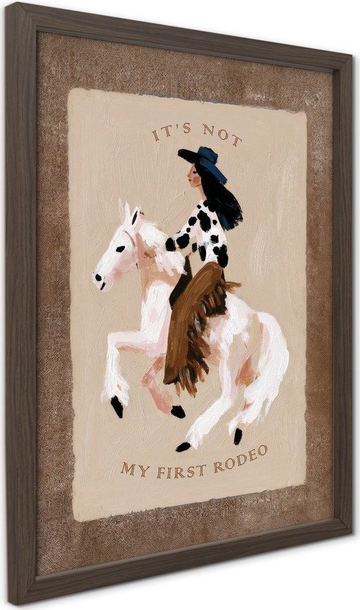 Tištěný obraz s rámem 30x40 cm Rodeo – Styler Styler