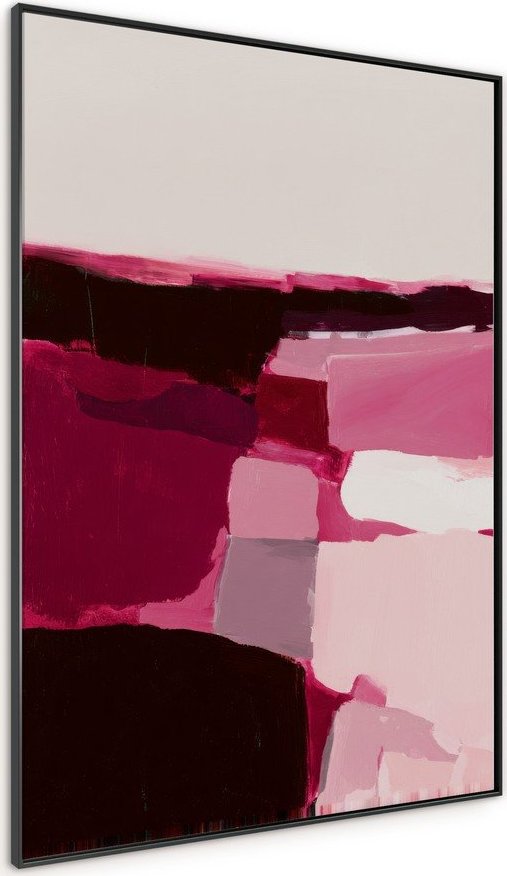 Tištěný obraz s rámem/na plátně 70x100 cm Berry Blocks – Styler Styler