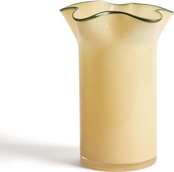 Žlutá skleněná váza (výška 31 cm) Endasi – Kave Home Kave Home