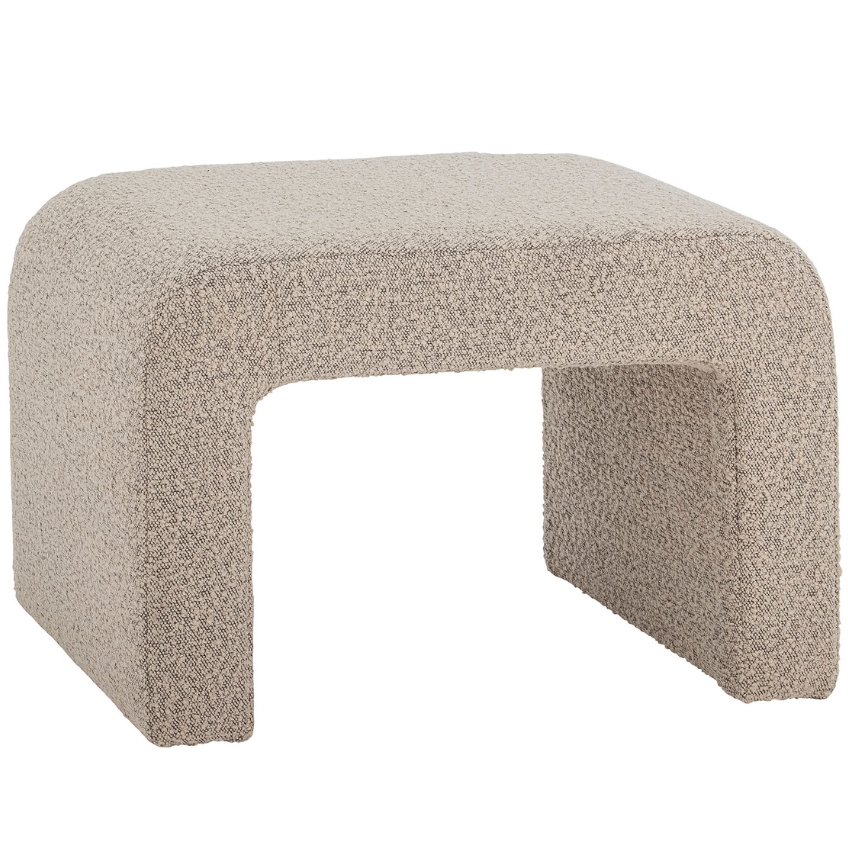Bloomingville Béžová bouclé stolička Bobbie 45 cm Bloomingville