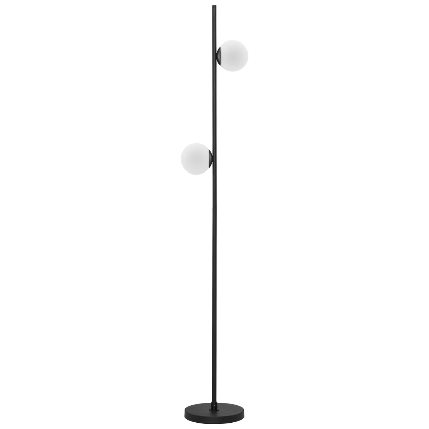Opálově bílá skleněná stojací LED lampa Nova Luce Nuvole 170 cm Nova Luce