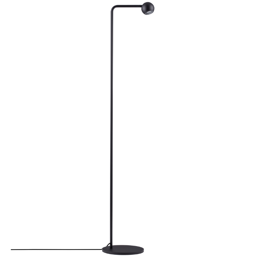 Černá kovová stojací LED lampa Nova Luce Sfera 126 cm Nova Luce