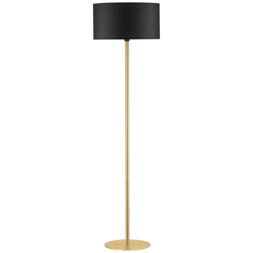 Černo-zlatá stojací lampa Nova Luce Sibnia 165 cm Nova Luce