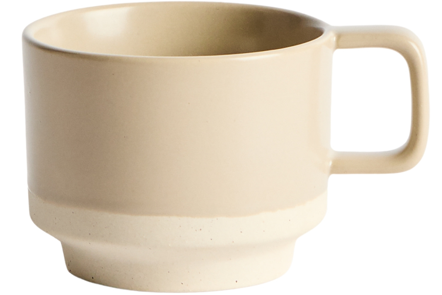 Kave Home Béžový keramický hrnek Doren 265 ml Kave Home