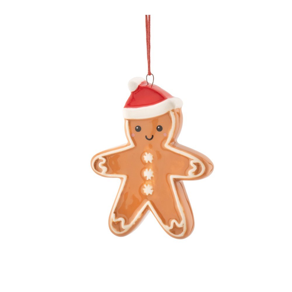 Keramická vánoční ozdoba 6 cm Gingerbread – Sass & Belle Sass & Belle