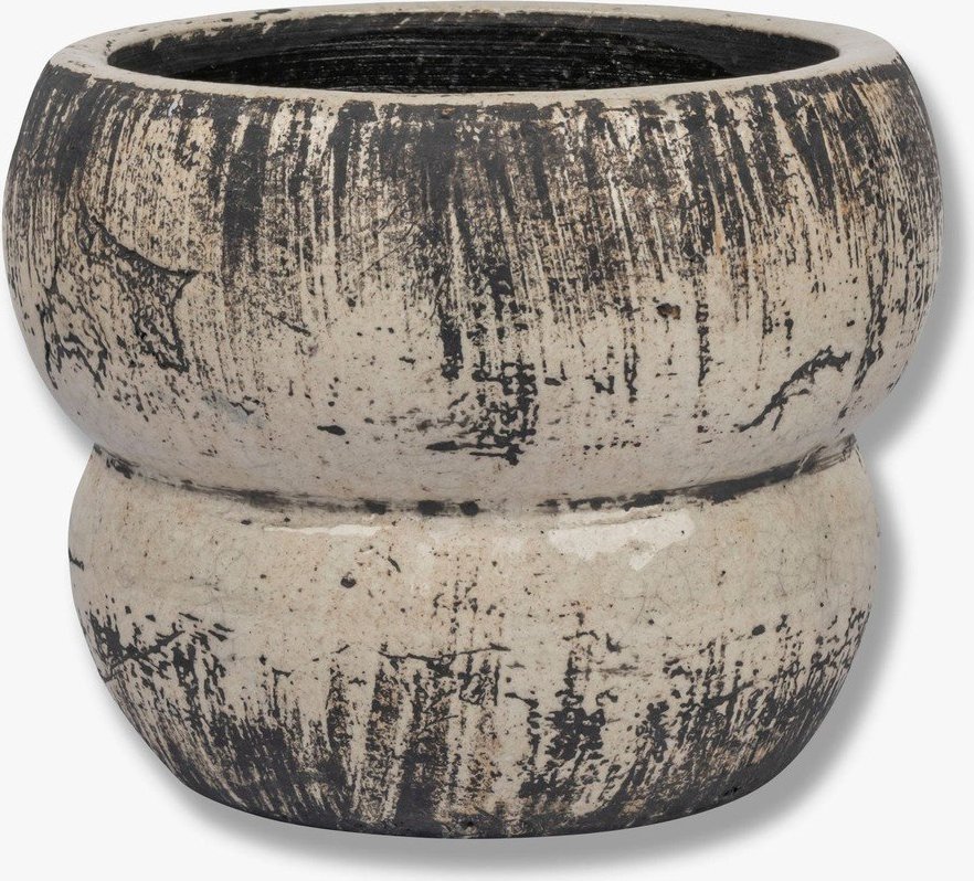 Keramický obal na květináč ø 17 cm Raw – Mette Ditmer Denmark Mette Ditmer Denmark