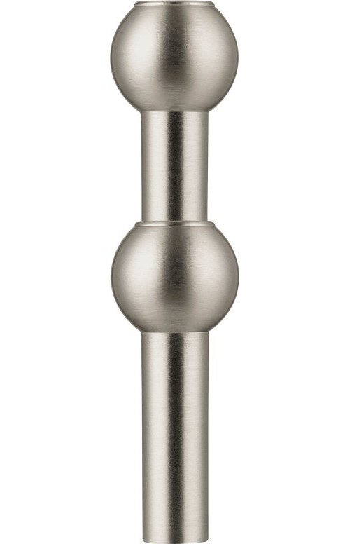 Kovová váza v matně stříbrné barvě (výška 10 cm) Nagel – STOFF Nagel Stoff Nagel
